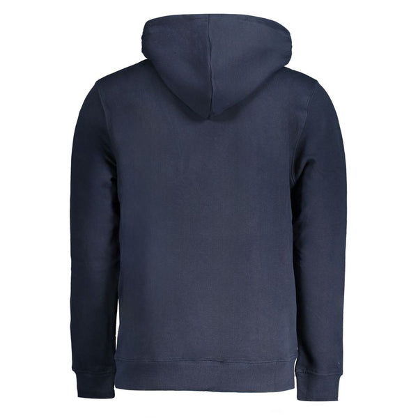 Maglione da uomo in cotone blu