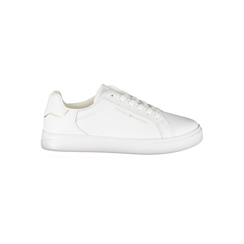 Sneaker donna in pelle bianca