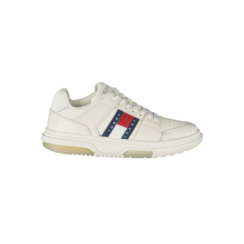 Sneaker donna in pelle bianca