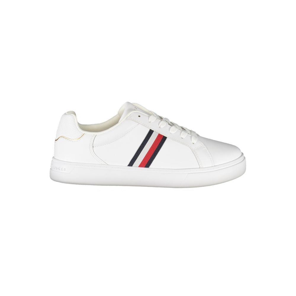 Sneaker donna in pelle bianca