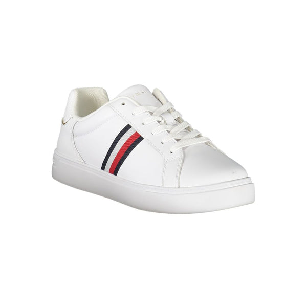 Sneaker donna in pelle bianca