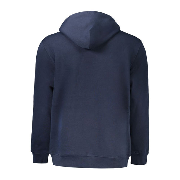 Maglione da uomo in cotone blu