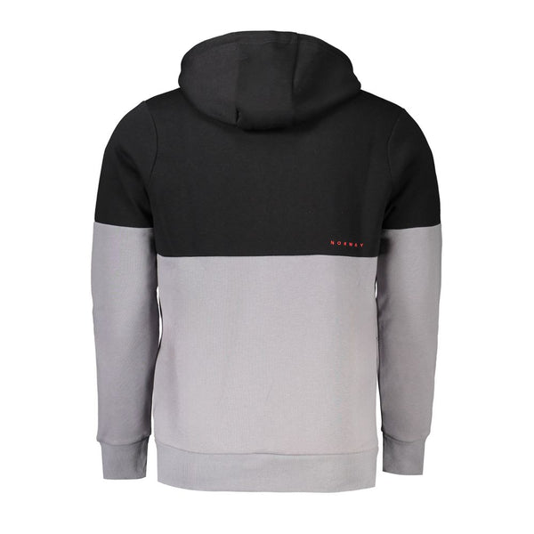 Maglione da uomo in cotone grigio