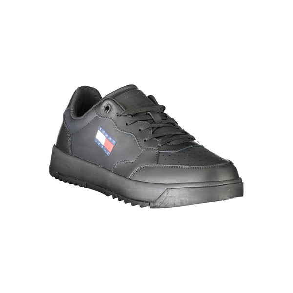 Sneaker uomo in polietilene nero