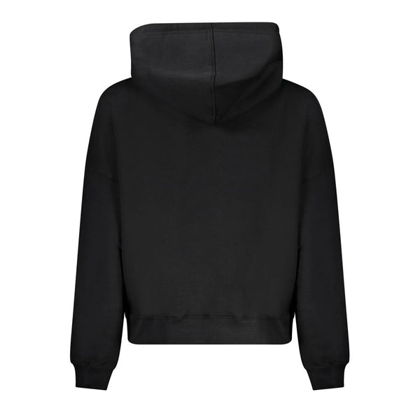 Black Cotton Women Sweater