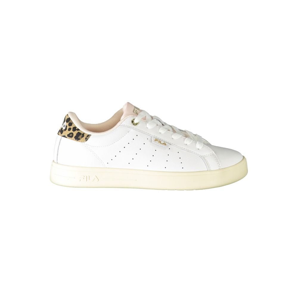 Sneaker donna in pelle bianca