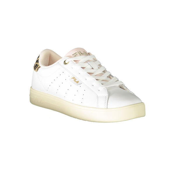 Sneaker donna in pelle bianca