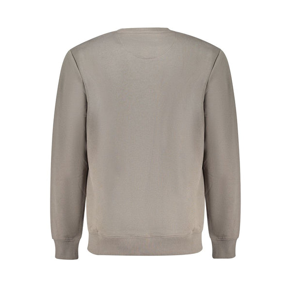 Maglione da uomo in cotone grigio