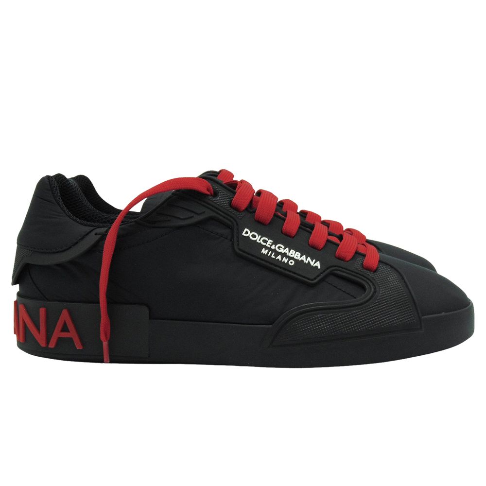 Sneaker in poliestere nero