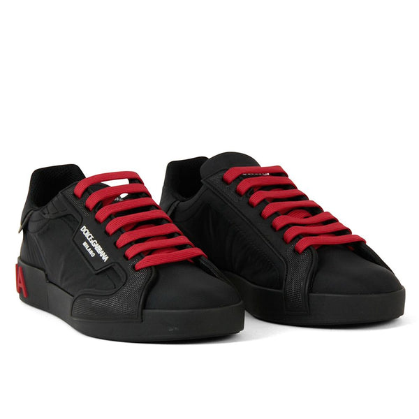 Sneaker in poliestere nero