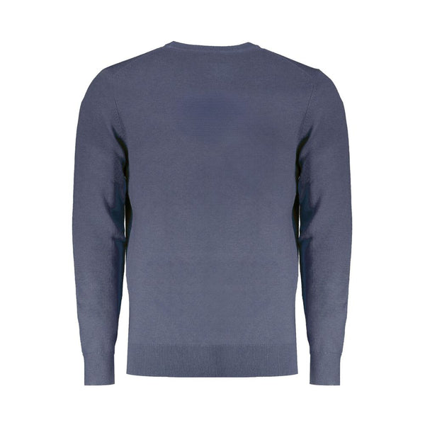 Maglione da uomo in lana blu