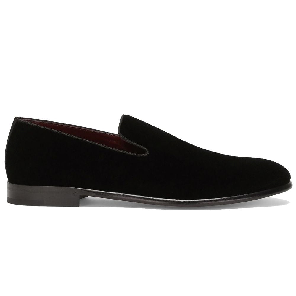 Black Cotton Loafer