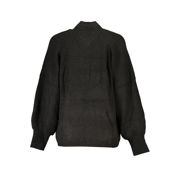 Maglione in poliestere nero