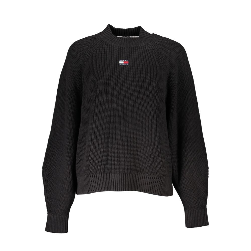 Maglione in cotone nero