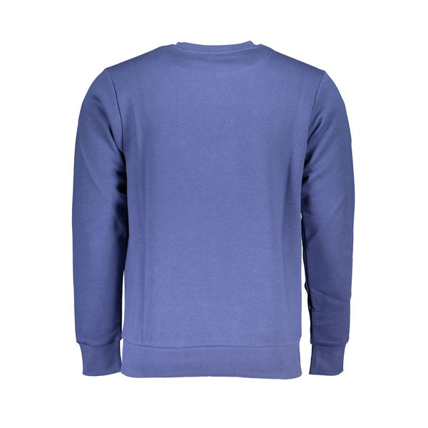 Maglione di cotone blu