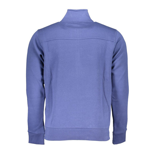 Maglione di cotone blu