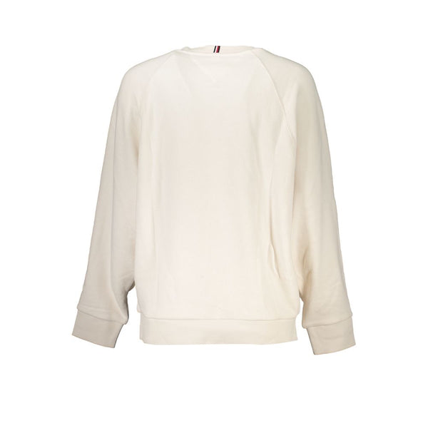 Maglione di cotone beige