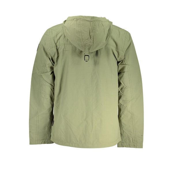 Green Polyester Jacket