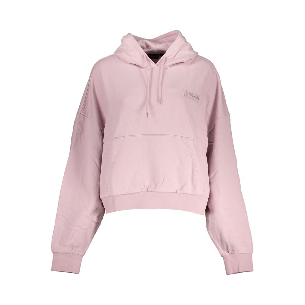 Maglione di cotone rosa