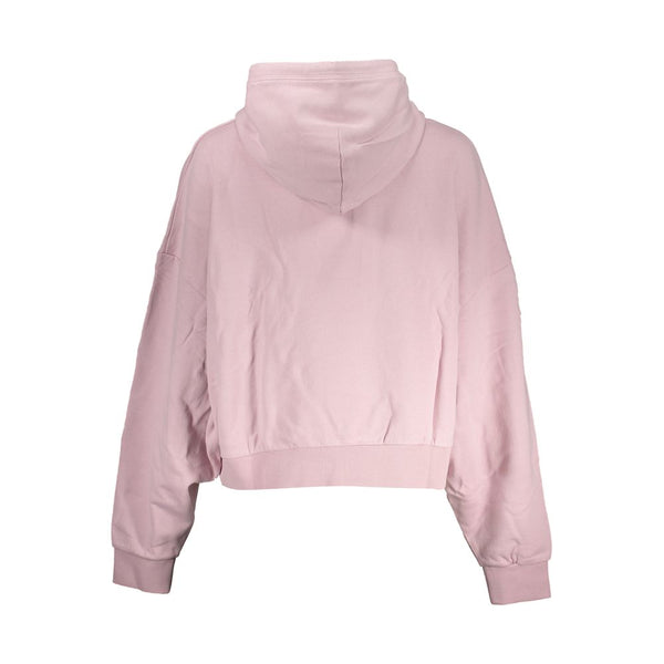 Maglione di cotone rosa