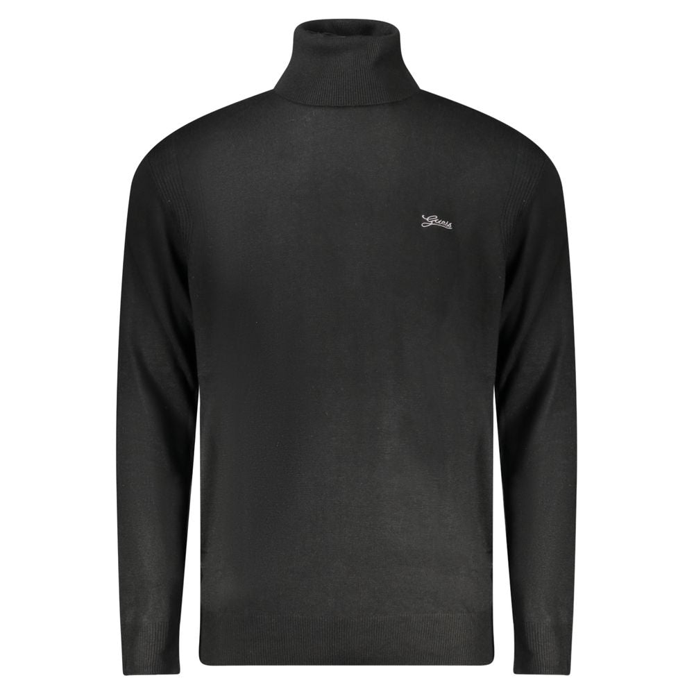 Black Polyester Sweater