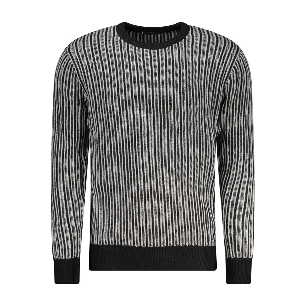 Maglione in poliestere nero