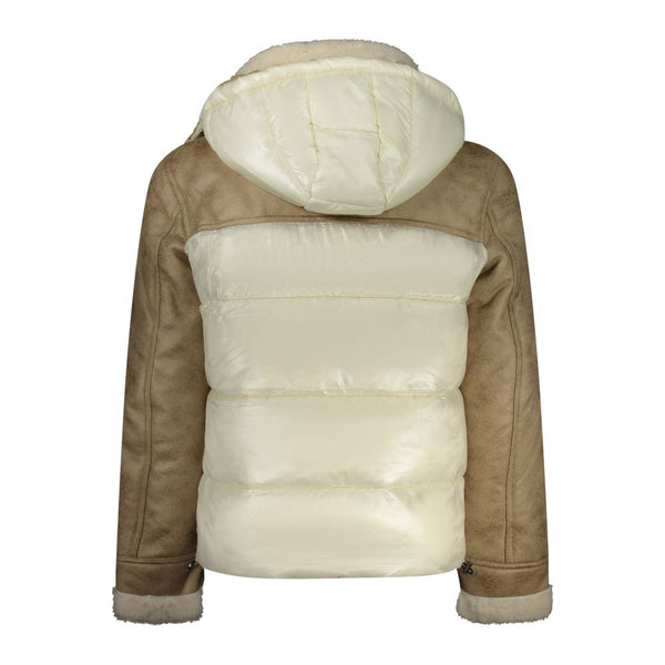 Beige Polyester Jacket