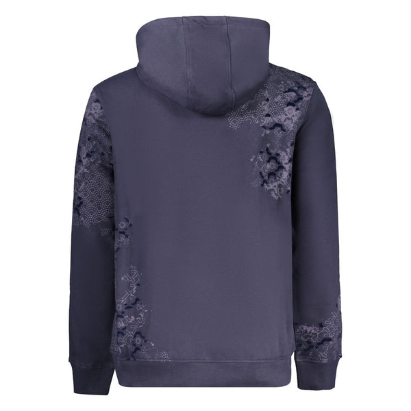 Maglione di cotone blu