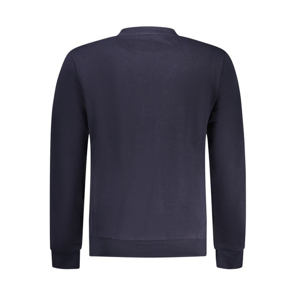 Maglione di cotone blu