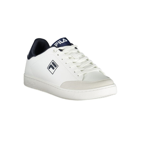 Sneaker in poliestere bianco