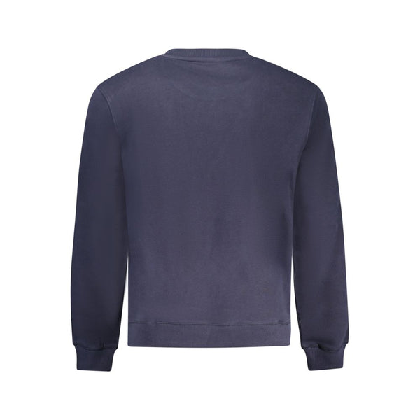 Maglione di cotone blu