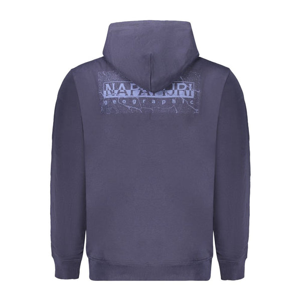 Maglione di cotone blu