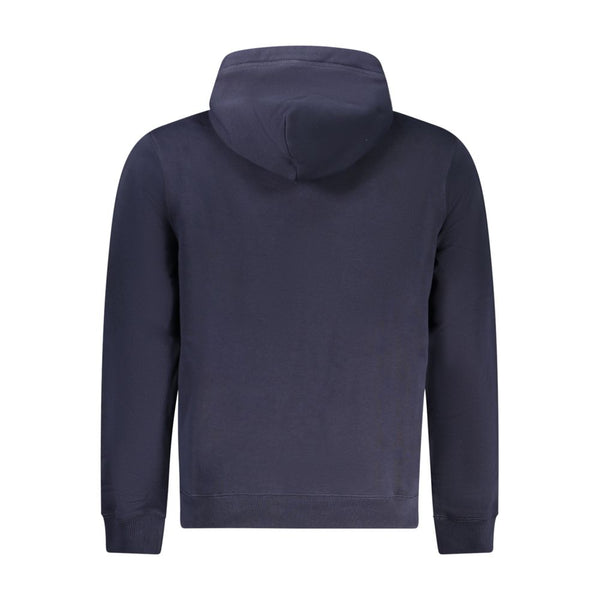 Maglione di cotone blu