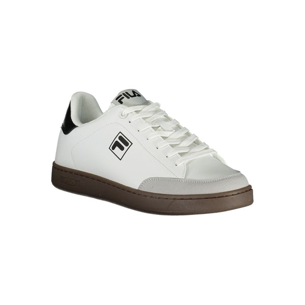 Sneaker in poliestere bianco