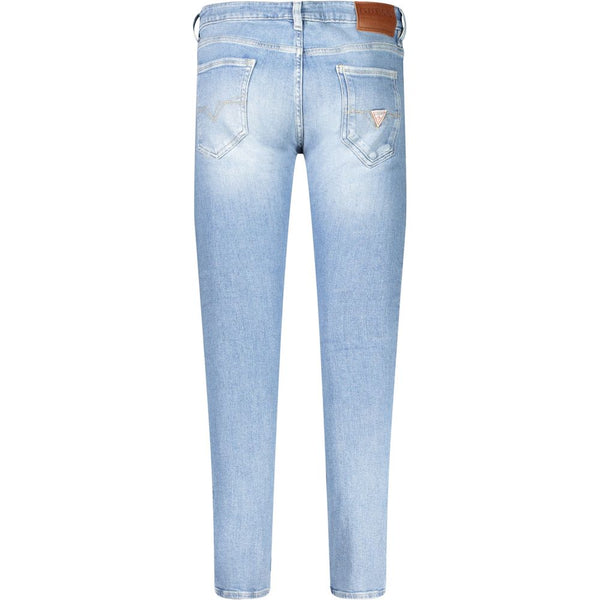 Jeans e pantaloni in cotone blu chiaro