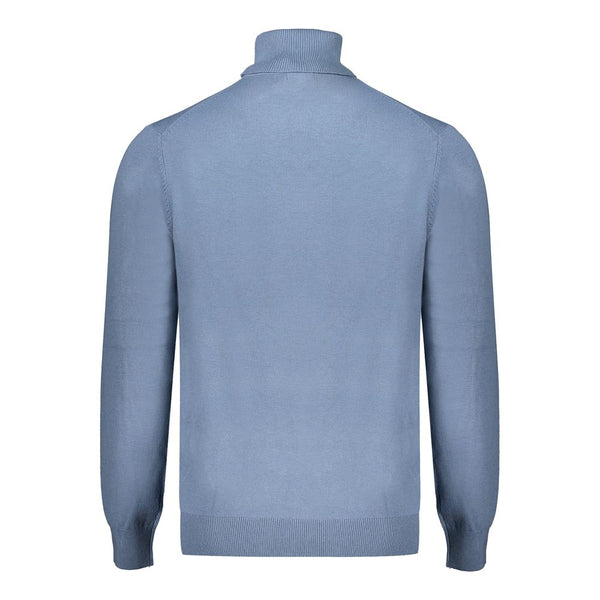 Light Blue Polyester Sweater