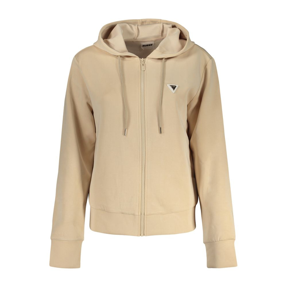 Maglione in poliestere beige