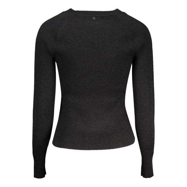 Maglione in poliestere nero