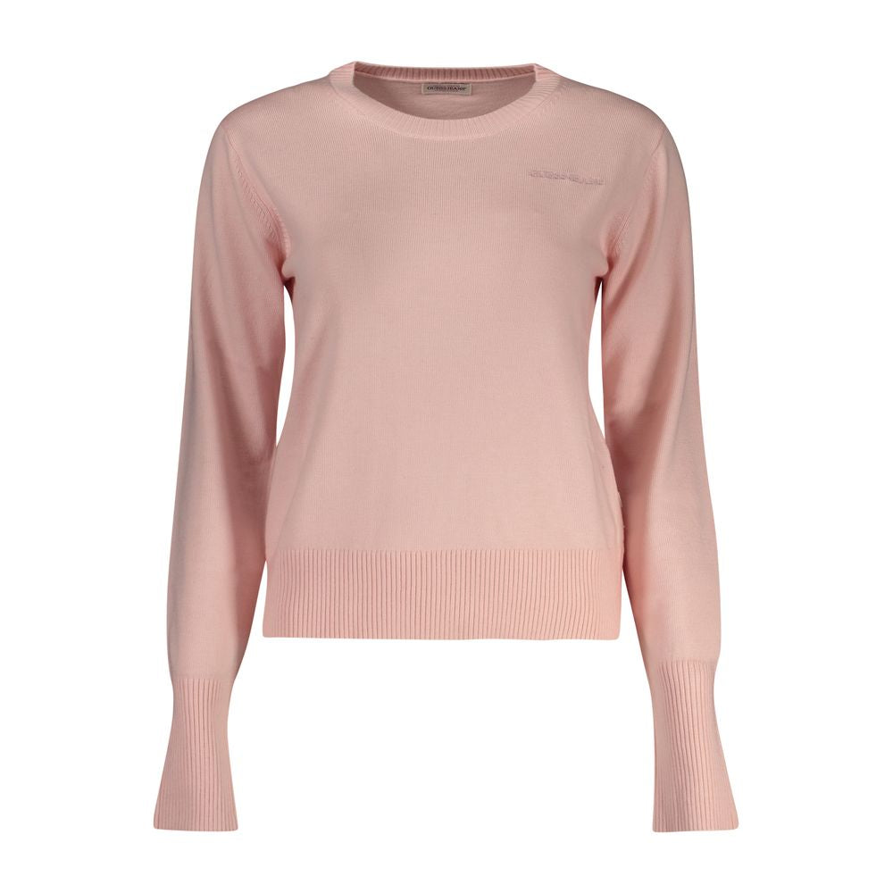 Pink Polyester Sweater