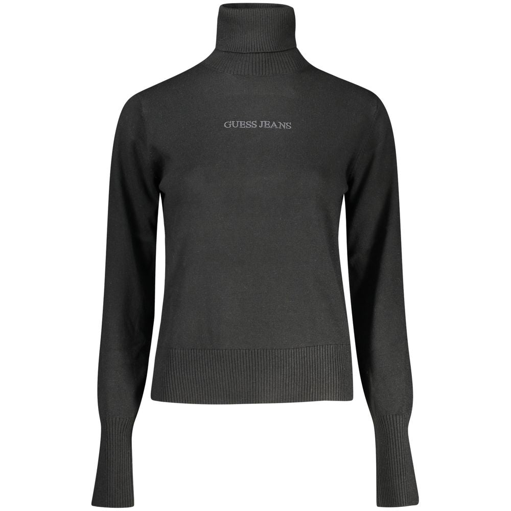 Maglione in poliestere nero