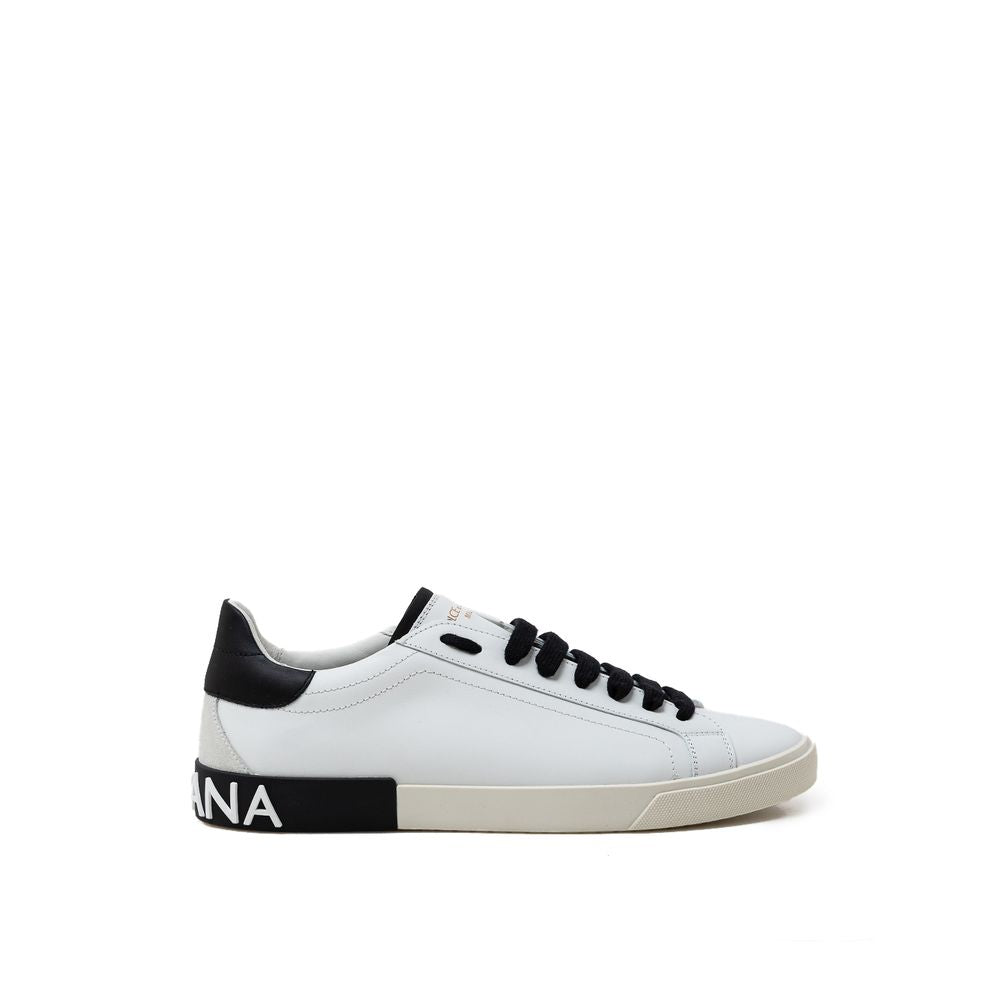 Sneaker in pelle bianca