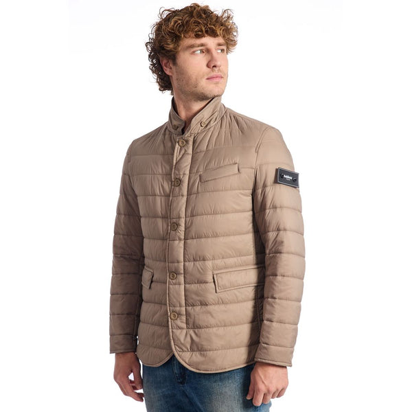 Beige Polyester Jacket