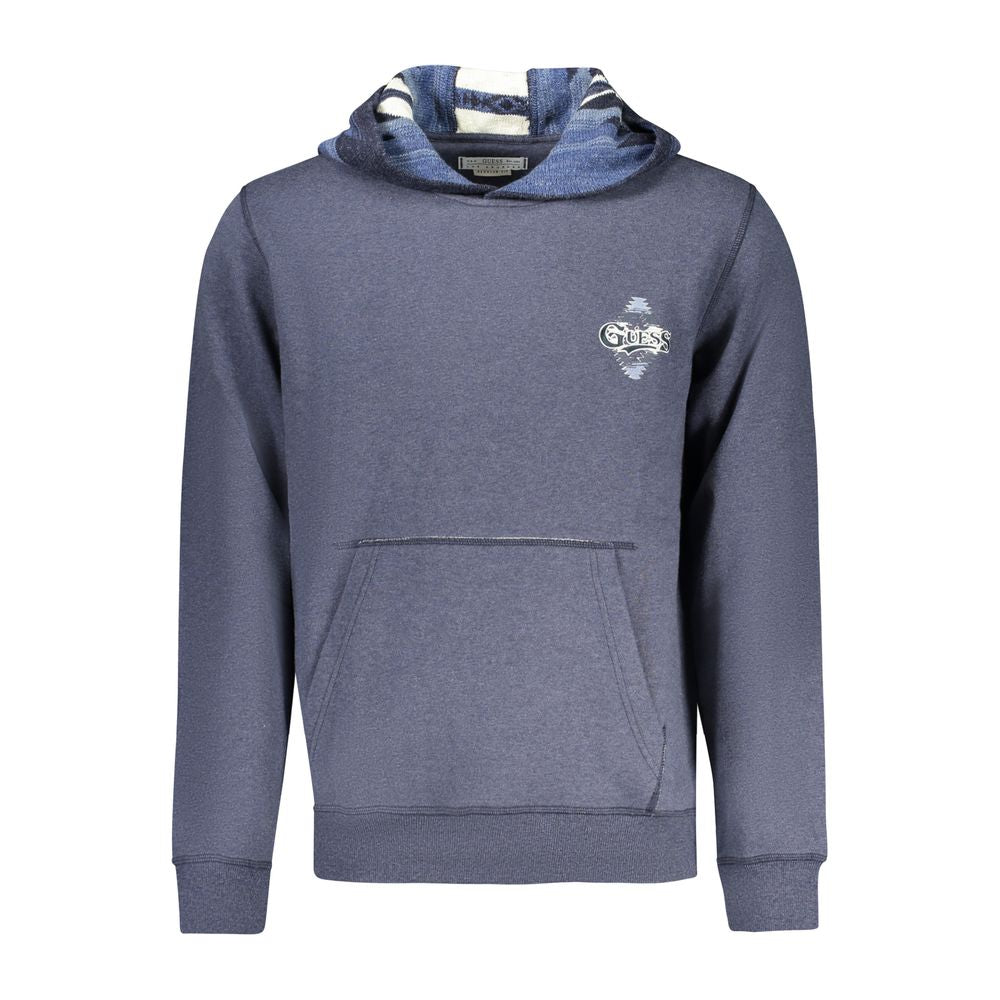 Maglione di cotone blu