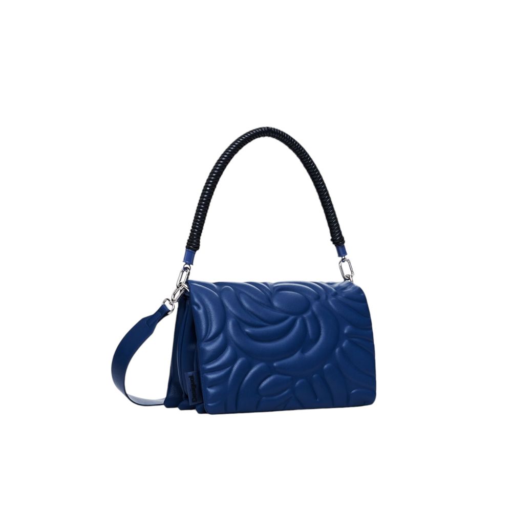 Borsa in polietilene blu