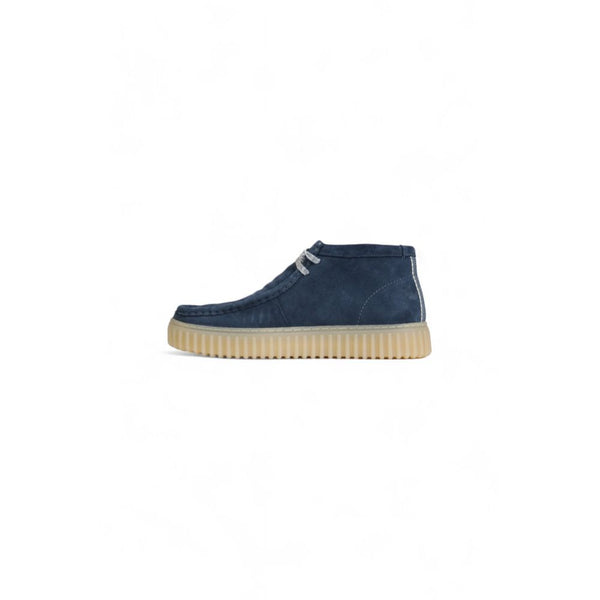 Blue Suede Leather Casual