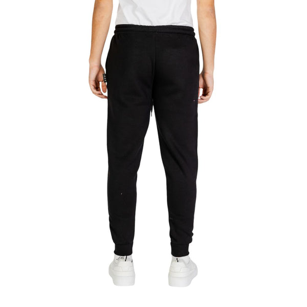 Icon Black And White Cotton Joggers (Workout Pants)