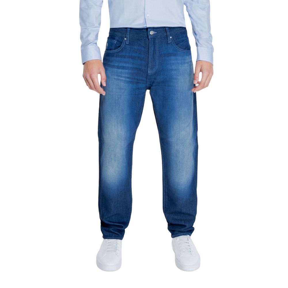 Jeans e pantaloni in cotone blu