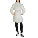 Calvin Klein Jeans Cream Nylon Coat