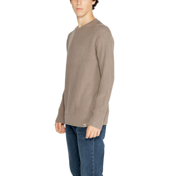 Brown Cotton Cotton Sweater