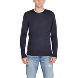 Calvin Klein Blue Recycled Wool Sweatshirt